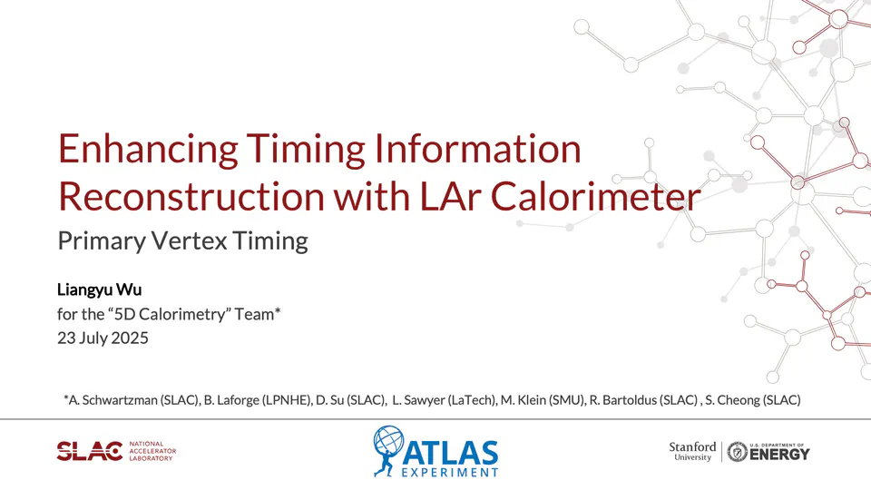 Enhancing Timing Information Reconstruction with LAr Calorimeter