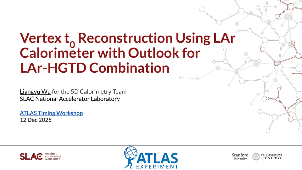 Vertex t0 Reconstruction Using LAr Calorimeter with Outlook for LAr-HGTD Combination